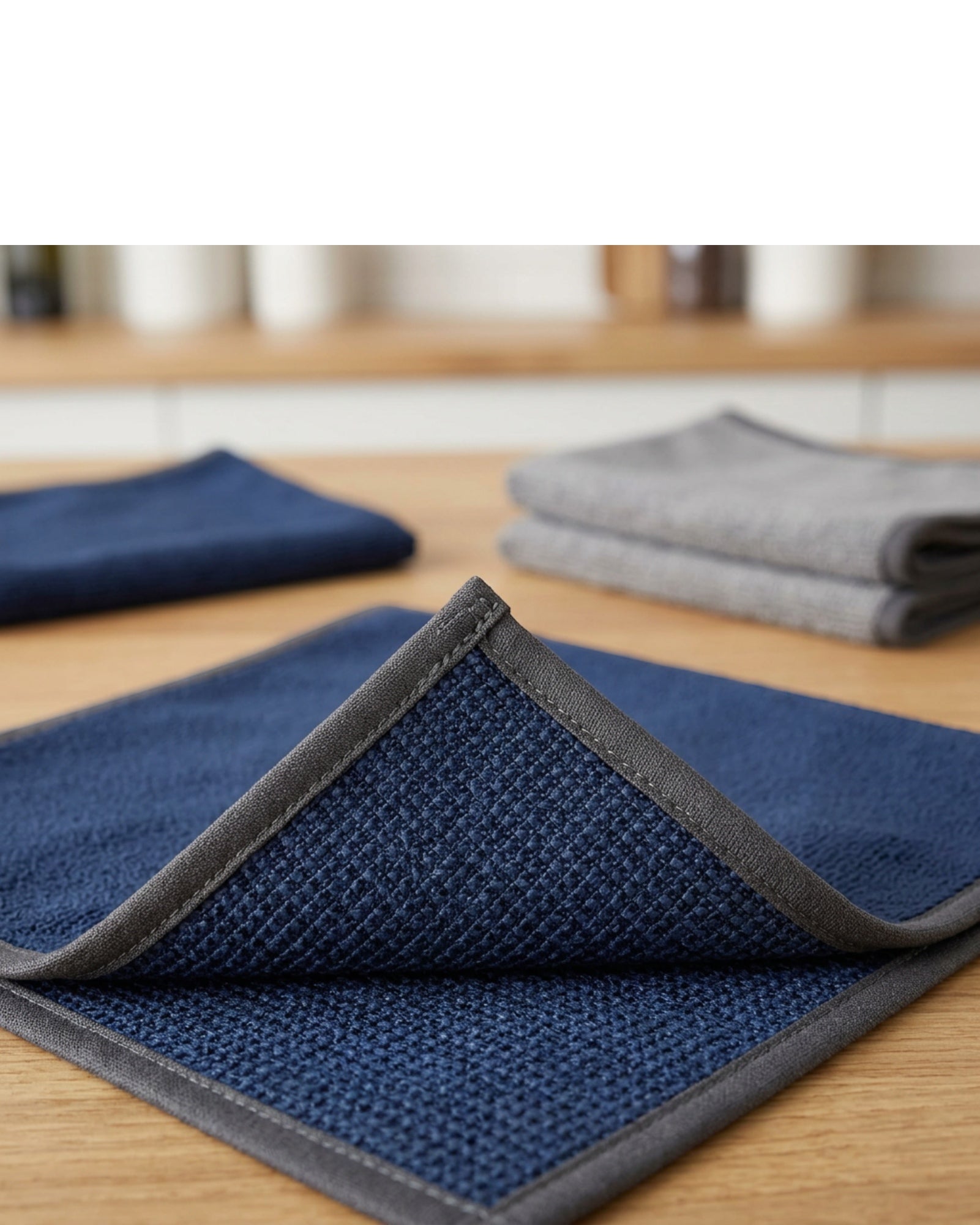 Cresi Dual-Texture Cleaning Cloths 28 x 28 cm Four Pack - Detail view