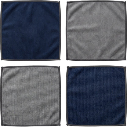 Cresi Dual-Texture Cleaning Cloths 28 x 28 cm Four Pack - Product view