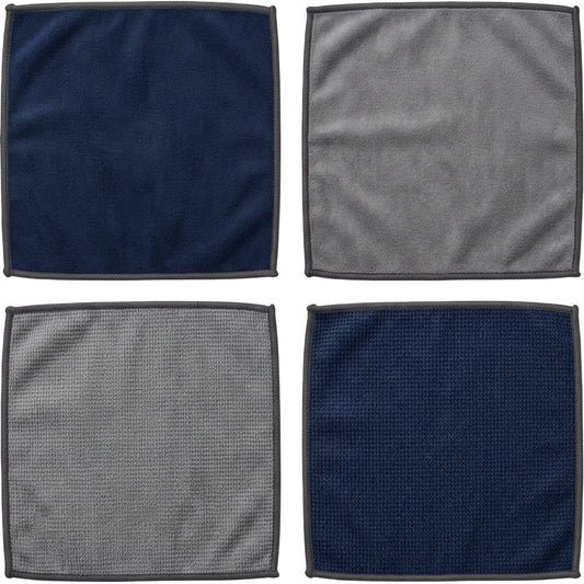 Cresi Dual-Texture Cleaning Cloths 28 x 28 cm Four Pack - Product view